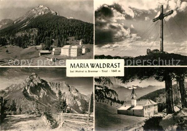 Matrei Brenner Maria Waldrast Gipfelkreuz Panorama Kir