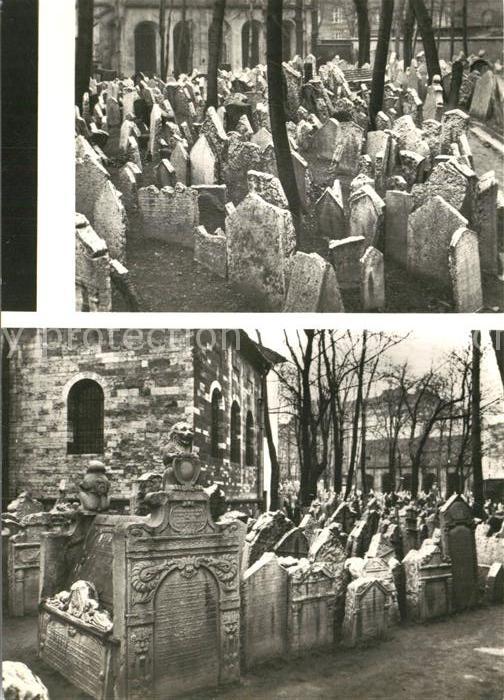 Prag Prahy Prague Alter jüdischer Friedhof
