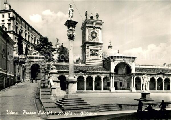 Udine Piazza Liberta e Loggia San Giovanni