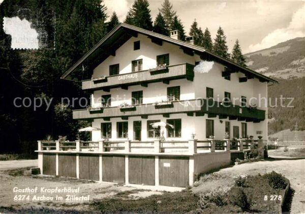 Aschau Zillertal Gasthof Krapferhäusl