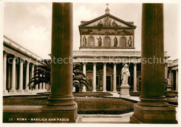 Roma Rom Basilica San Paolo