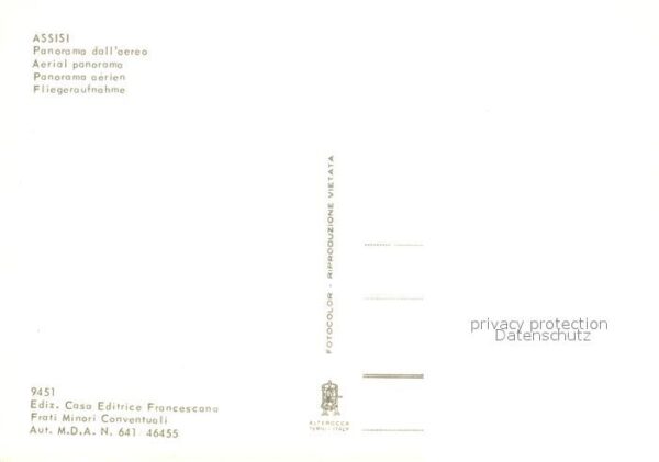 Assisi Umbria Fliegeraufnahme – Bild 2