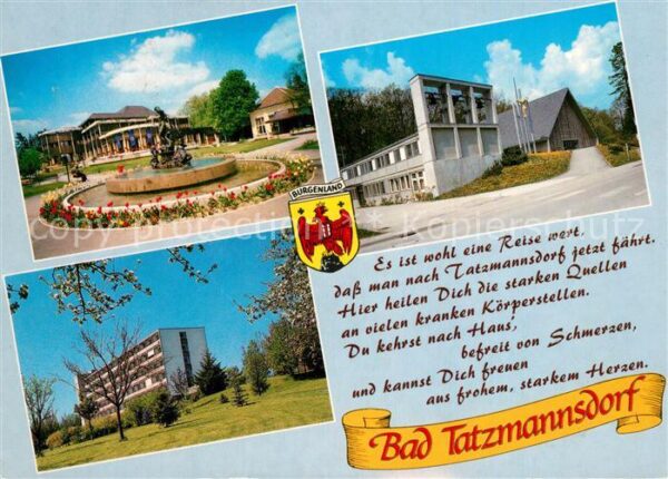 Bad Tatzmannsdorf Burgenland Kurmittelhaus Nymphenbrunnen PVA Rehaze