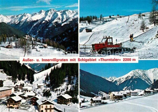 Ausservillgraten und Innervillgraten mit Skigebiet Thurn