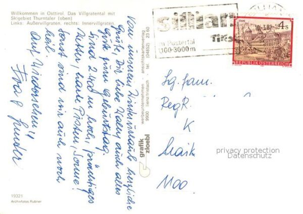 Ausservillgraten und Innervillgraten mit Skigebiet Thurn – Bild 2