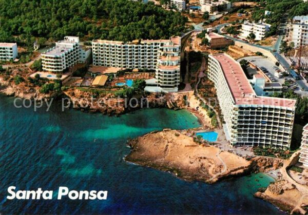 Santa Ponsa Mallorca Islas Baleares Fliegeraufnahme