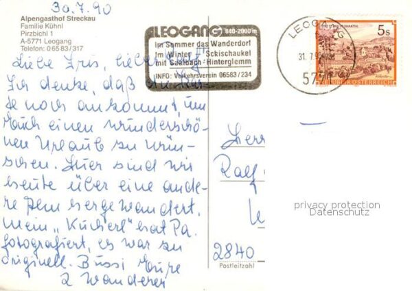 Leogang Alpengasthof Streckau – Bild 2
