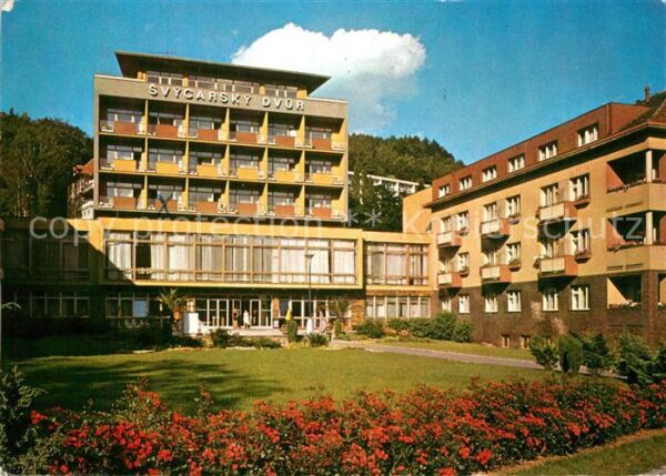 Karlovy Vary Lazenske sanatorium Svycarsky Dvur