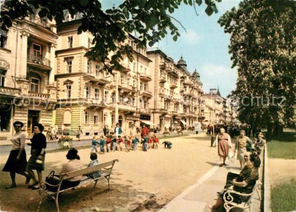 Marianske Lazne Allee der Gewerkschaftler
