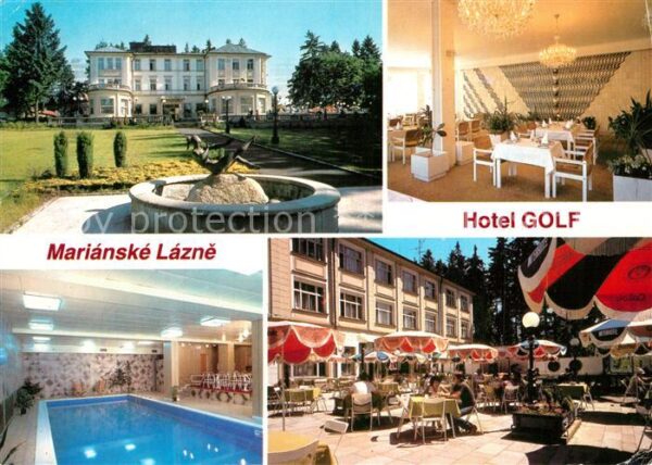 Marianske Lazne Hotel Golf Hallenbad Terrasse