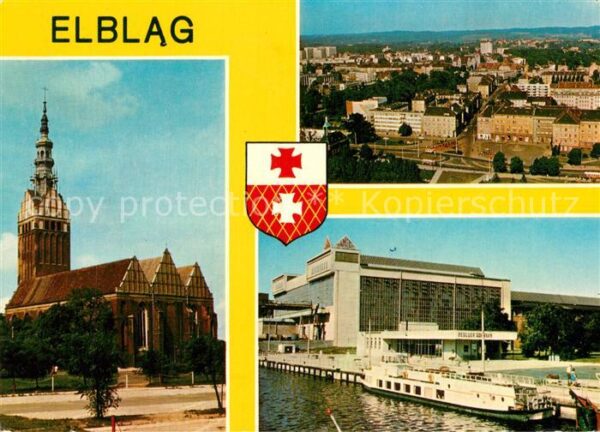 Elblag Gotycki kosciol sw Mikolaja Widok ogoln