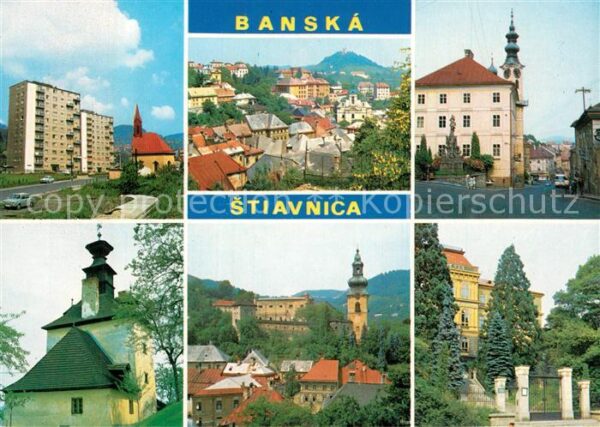 Banska Stiavnica Nova vystavba Celkovy pohled Povodne ra