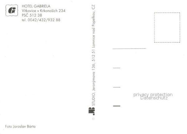 Vitkovice Hotel Gabriela Gaststube Gästezimmer – Bild 2