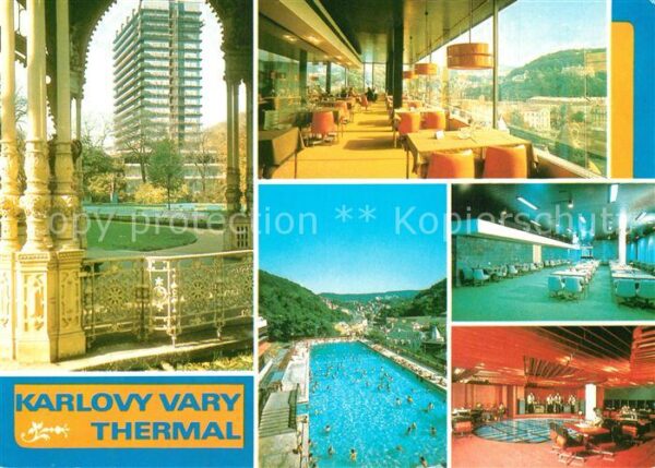 Karlovy Vary Lazenske sanatorium Thermal Gastraum Sc