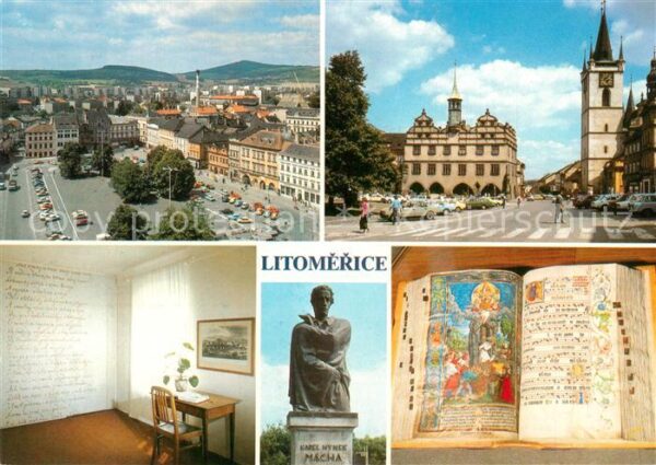 Litomerice Leitmeritz Nordboehmen Mirove namesti Okresni vlastivedne muze