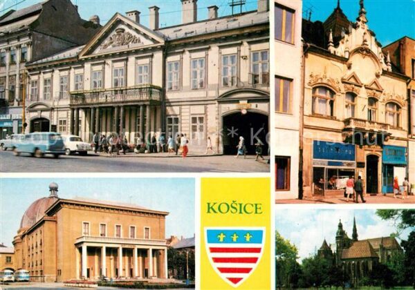 Kassa Kosice Kaschau Slovakia Ortsmotive Kirche