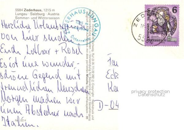 Zederhaus Teilansichten Kindertrachten – Bild 2