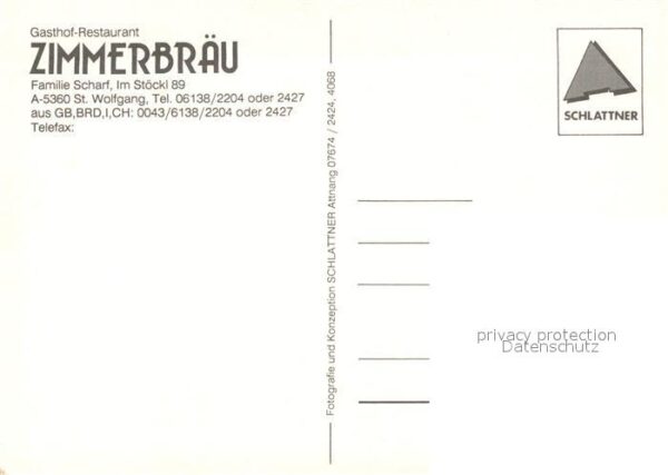 St Wolfgang Salzkammergut Gasthof Restaurant Zimmerbräu – Bild 2