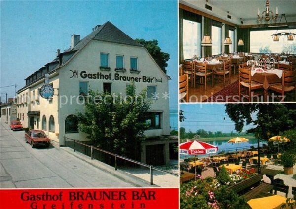 Greifenstein Niederoesterreich Gasthof Brauner Bär