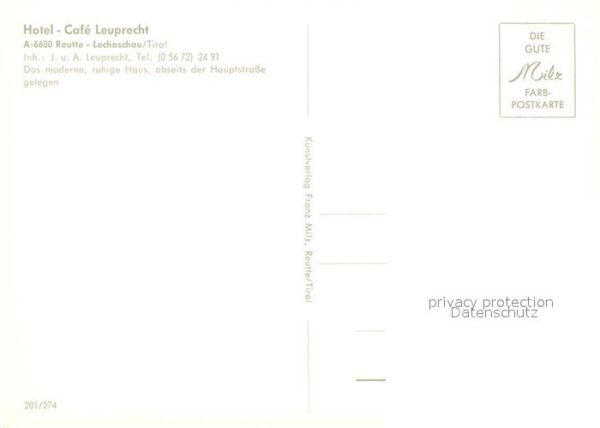 Lechaschau Hotel Cafe Leuprecht – Bild 2