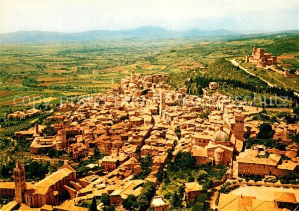 Assisi Umbria Fliegeraufnahme