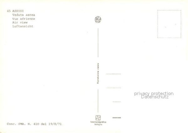 Assisi Umbria Fliegeraufnahme – Bild 2