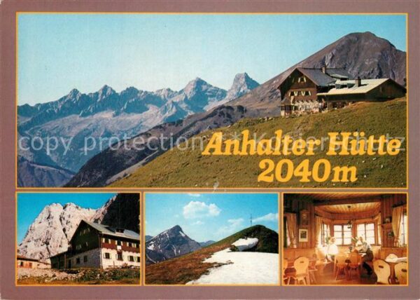 Anhalter Huette Panorama Gaststube