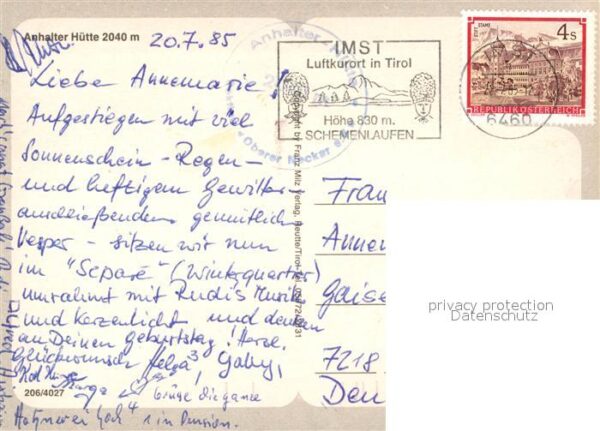 Anhalter Huette Panorama Gaststube – Bild 2