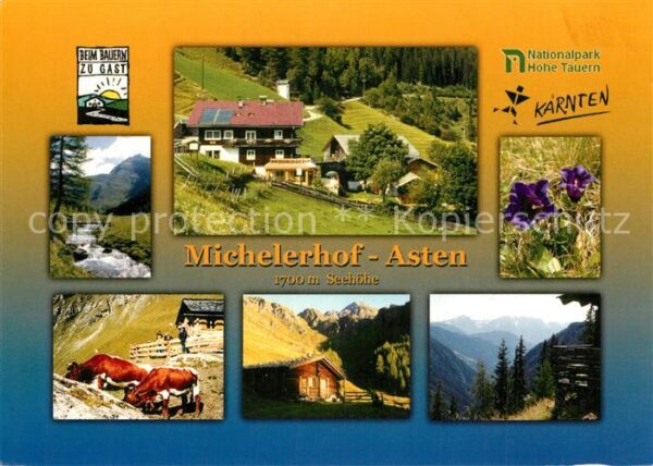 Moertschach Michelerhof Teilansichten Panorama