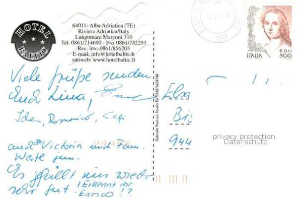 Alba Adriatica Hotel Baltic – Bild 2