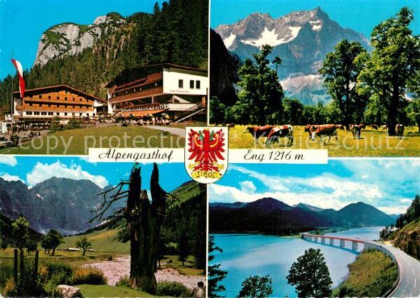 Hinterriss Tirol Alpencafe und Alpengasthof Eng Gr Ahorn