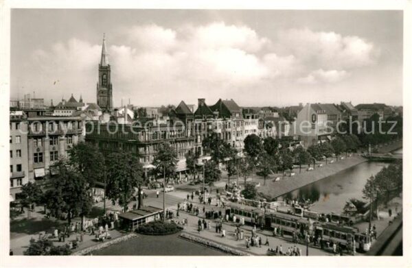 Strassenbahn Düsseldorf Corneliusplatz Königsallee