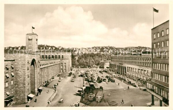 Strassenbahn Stuttgart Bahnhofsplatz