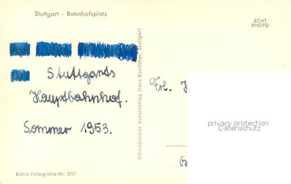 Strassenbahn Stuttgart Bahnhofsplatz – Bild 2