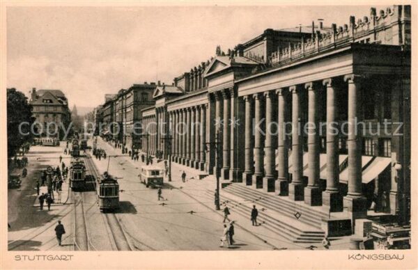 Strassenbahn Stuttgart Königsbau