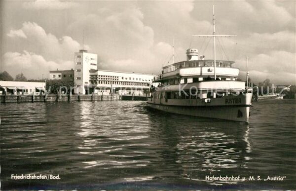 Motorschiffe M.S. Austria Friedrichshafen Bodensee H
