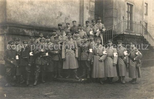 Militaria Gruppenfoto WK1