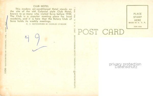Polizei Suva Fiji Club Hotel – Bild 2