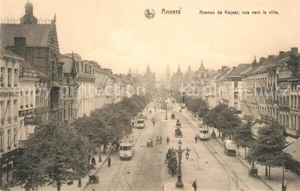 Strassenbahn Anvers Avenue de Keyser