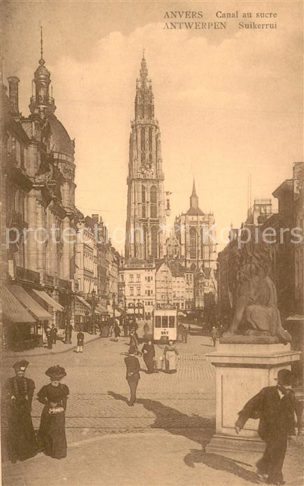 Strassenbahn Anvers Canal au Sucre