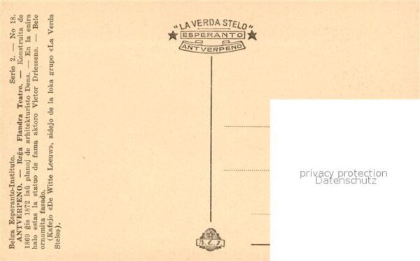 Strassenbahn Antverpeno Rega Flandra Teatro Esperant – Bild 2