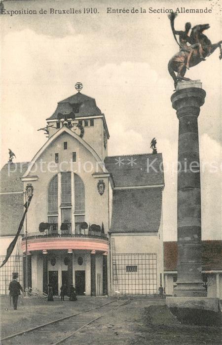 Exposition Universelle Bruxelles 1910 Section Allemande