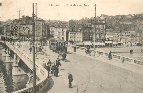 Strassenbahn Liege Pont des Arches