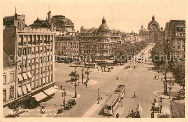 Strassenbahn Anvers Avenue de Keyser