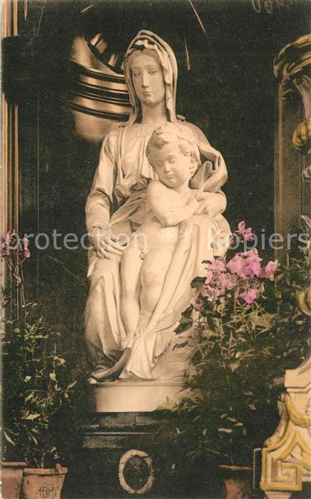 Skulpturen Bruges Vierge et l'Enfant par Michel-An