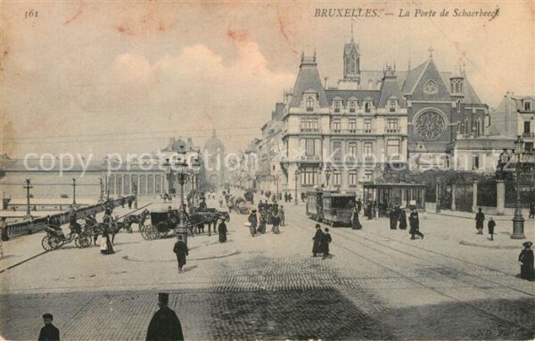 Strassenbahn Bruxelles Porte de Schaerbeeck