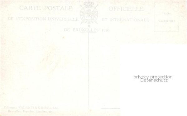 Exposition Universelle Bruxelles 1910 – Bild 2