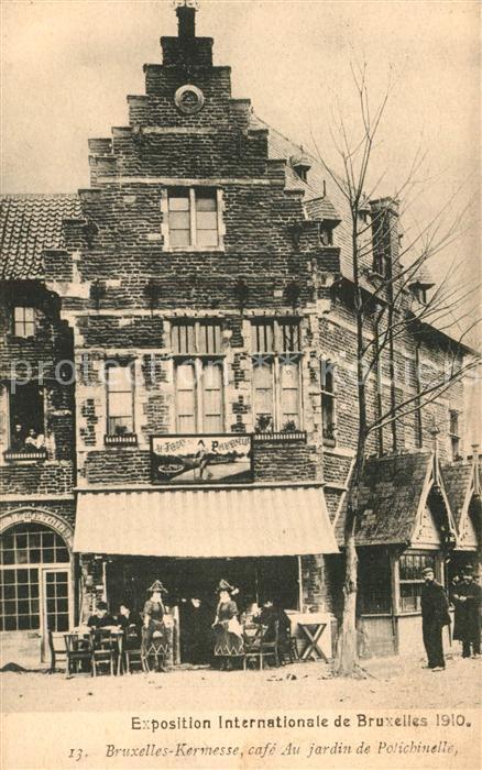 Exposition Universelle Bruxelles 1910 Jardin de Polichinelle