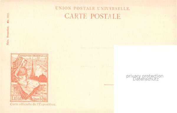 Exposition Universelle Liege 1905 Palais de la Ville de Liege – Bild 2