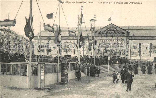 Exposition Universelle Bruxelles 1910 Plaine des Attractions